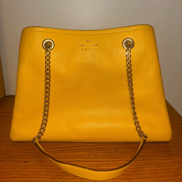 Kate Spade Jordyn Handbag in Gold - Picture 2 of 7